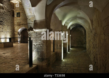 Dormitio Abtei - benediktinische Gemeinschaft auf dem Berg Zion, das in Jerusalem ist. Israel Stockfoto