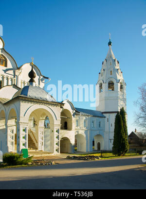 Kathedrale der Fürsprache der heiligen Jungfrau Maria bei der heiligen Fürsprache (pokrowski) Kloster in Susdal. Russland Stockfoto