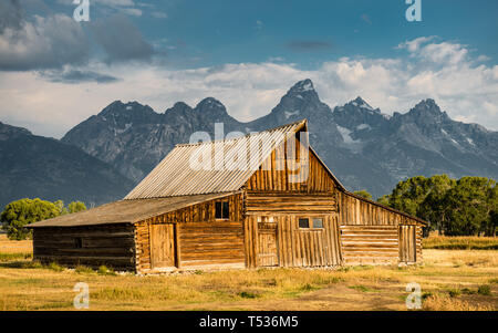 Molton Scheune Wyoming Stockfoto