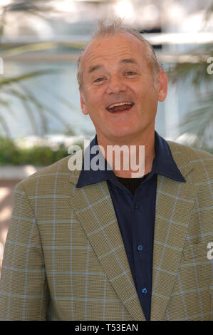 CANNES, Frankreich. 17. Mai 2005: Schauspieler Bill Murray auf der 58. jährlichen Filmfestival in Cannes seinen Film Broken Flowers zu fördern. © 2005 Paul Smith/Featureflash Stockfoto