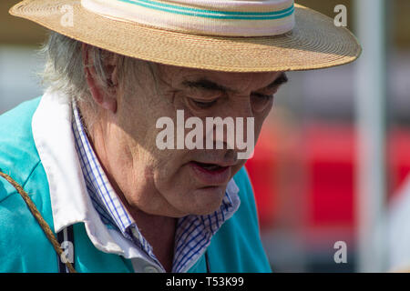 Ian Bailey Journalist in Irland bald leben Studie in Frankreich für Mord zu Gesicht. Stockfoto