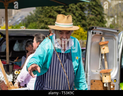 Ian Bailey Journalist in Irland bald leben Studie in Frankreich für Mord zu Gesicht. Stockfoto