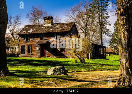 Elisa Bushnell Haus in Old Saybrook, Connecticut, USA Stockfoto