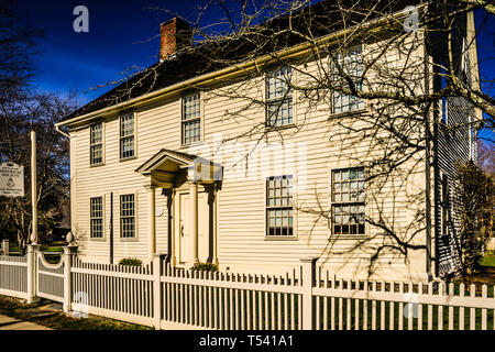 Gen. William Hart House Old Saybrook South Green in Old Saybrook, Connecticut, USA Stockfoto