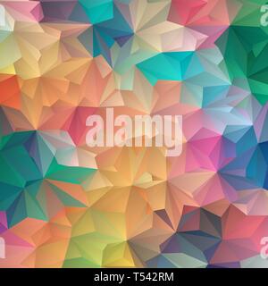 Abstrakter Vektorhintergrund bestehend aus Dreiecken. EPS 10 Stockfoto