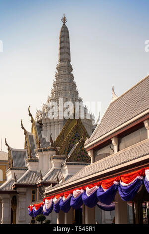 Thailand, Bangkok, Lak Muuang, Turm der Stadt Säule Schrein, in dem die Akazienholz Säule, außen Stockfoto