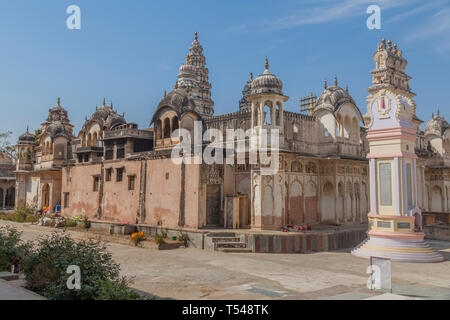 Alte Rangji Tempel, Pushkar, Rajasthan, Indien Stockfoto