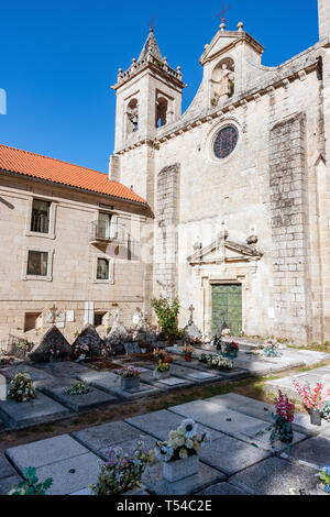 Kloster San Esteban - Galicien, Spanien Stockfoto