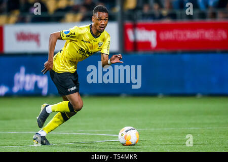 Venlo, Niederlande. 20 Apr, 2019. Fußball, niederländischen Eredivisie Saison 2018 - 2019, Covebo Stadion De Koel, VVV Venlo Spieler Patrick Joosten Credit: Pro Schüsse/Alamy leben Nachrichten Stockfoto
