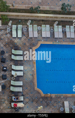 UAE, Dubai, Dubai Marina, Appartement Gebäude Stockfoto