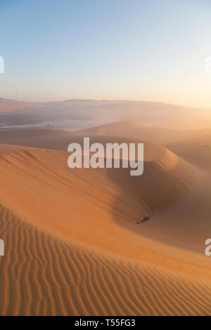 Vae, Abu Dhabi Provinz, Liwa Oase, Rub al Khali Wüste (Leere Viertel) Stockfoto