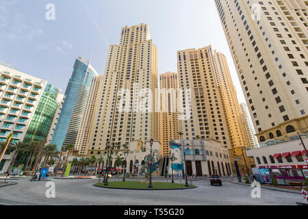 Vereinigte Arabische Emirate, Dubai, Dubai Marina Stockfoto