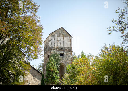 Georgien, Martvili, 01. September 2018 Kloster ist ein Georgianisches Klosteranlage. Martvili-Chkondidi Kathedrale. Stockfoto