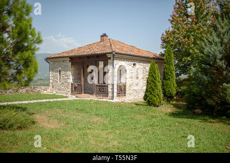 Georgien, Martvili, 01. September 2018 Kloster ist ein Georgianisches Klosteranlage. Martvili-Chkondidi Kathedrale. Stockfoto