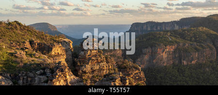 Rocky Mountains in den Blue Mountains National Park, Australien Stockfoto