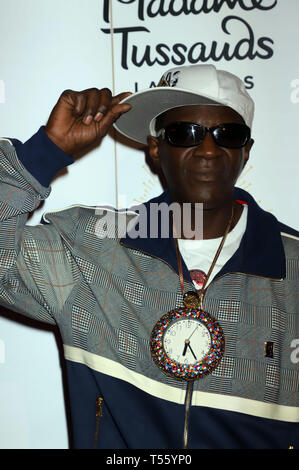 Rapper und TV-Persönlichkeit Flavor Flav Hosts Neue 90s Zimmer starten Wir feiern 20 Jahre in Las Vegas bei Madame Tussauds Las Vegas bietet: Flavor Flav Wo: Las Vegas, Nevada, United States Wenn: 20 Mar 2019 Credit: DJDM/WENN.com Stockfoto