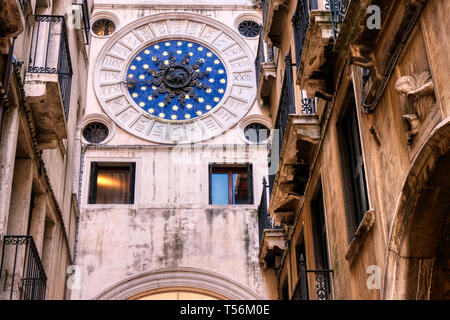 St Mark's Clocktower, auch Torre dell'Orologio in Venedig, Italien, Wahrzeichen an der Piazza San Marco Stockfoto