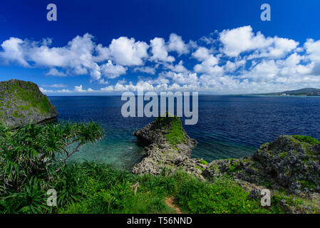 Kap Maeda in Okinawa, Japan Stockfoto