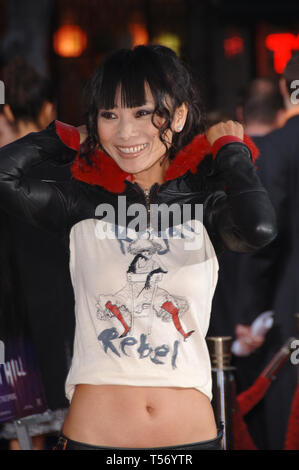 LOS ANGELES, Ca. 20. April 2006: Schauspielerin BAI LING bei der Weltpremiere in Hollywood, von Silent Hill. © 2006 Paul Smith/Featureflash Stockfoto