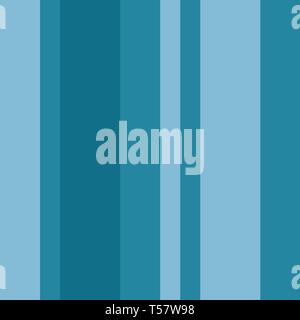 3-farbige vertikale Streifen, bestehend aus den Farben türkis, hellblau, petrol. multicolor Hintergrundmuster für Gewebe Textilien verwendet werden können, Stockfoto