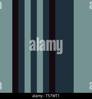 3-farbige vertikale Streifen, bestehend aus den Farben Navy Blau, Türkis, Schwarz. multicolor Hintergrundmuster für Gewebe Textilien verwendet werden können, Stockfoto