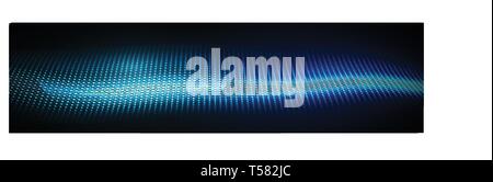 Musik abstrakt hintergrund blau. Equalizer für Musik, die Schallwellen mit Musik Wellen, Musik Hintergrund equalizer Vektor Konzept. Stock Vektor