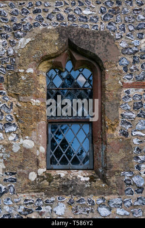 Die hl. Maria Magdalena Kirche, Madehurst, West Sussex, Großbritannien Stockfoto