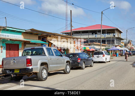 Republik Avenue in Linden Guyana Südamerika Stockfoto