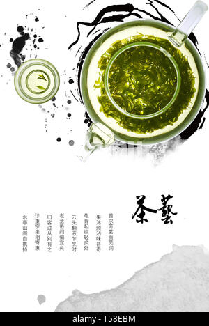 Kaffee Set Stockfoto