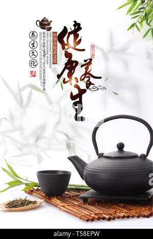 Kaffee Set Stockfoto