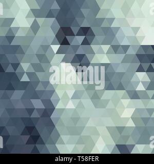 Abstrakter geometrischer Hintergrund. Graue Dreiecke. Polygonaler Stil eps 10 Stockfoto