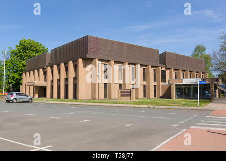 Wrexham County und Familienrecht Gericht Gebäude in Bodhyfryd Wrexham Wales Stockfoto