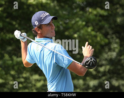 GUYANCOURT, Frankreich, Juli 03, 2015: Renato Paratore (ITA) Während der dritten Runde der French Open, europäischen Golftour, Juli 03, 2015 Am Golf Stockfoto