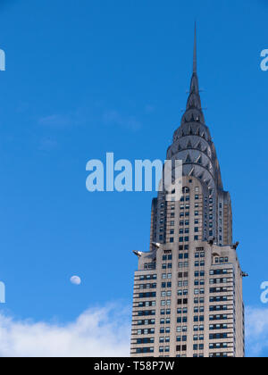 Das Chrysler Building, Lexington Avenue, Midtown Manhattan, New York City, Nordamerika Stockfoto