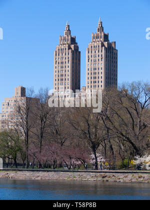 Das Eldorado Apartment Gebäude in der Nähe von Central Park und Upper Manhattan, New York City, USA Stockfoto