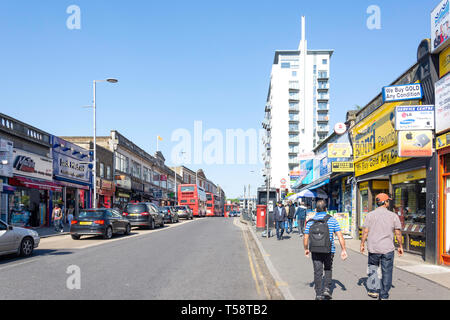 Wembley High Road, Wembley, London Borough of Brent, Greater London, England, Vereinigtes Königreich Stockfoto