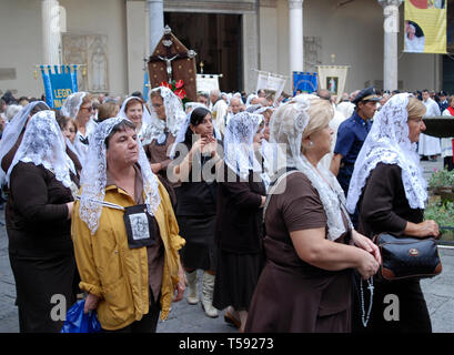 Italien: Saint Matteo religiöse Prozession in Salerno, 21. September 2008. Stockfoto