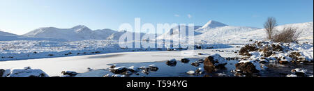 Loch Ba, Rannoch Moor, Scottish Highlands, Großbritannien. Stockfoto