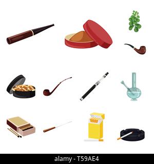 Zigarre, Schnupftabak, Blätter, Rohr, Kauen, elektronische, Hookah, Matchbox, Mundstück, Pack, Aschenbecher, Lieferung, Blatt, retro, Sucht, Filter, Bong, Box, Halter, Glas, Landwirtschaft, Holz, Papier, Asche, lang, Kunststoff, klassische, runde, Zigaretten, Tabak, Gesundheit, Nikotin, Rauchen, Statistiken, verweigern, Stop, anti, Gewohnheit, Set, Vector, Icon, Illustration, isoliert, Sammlung, Design, Element, Grafik, Zeichen, Cartoon, Farbe Vektor Vektoren, Stock Vektor