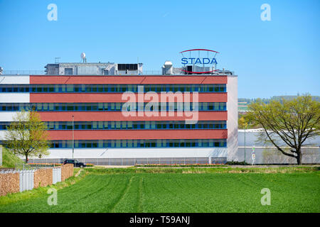 Der Generikahersteller STADA in Bad Vilbel Stockfoto