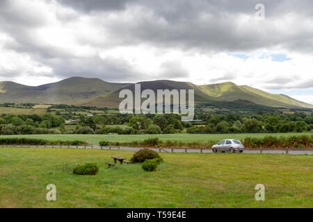 Die atemberaubenden Glen von Aherlow, County Tipperary, Irland. Stockfoto