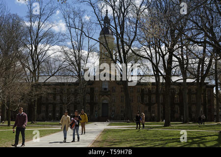 Princeton University Campus. Nassau Hall Stockfoto