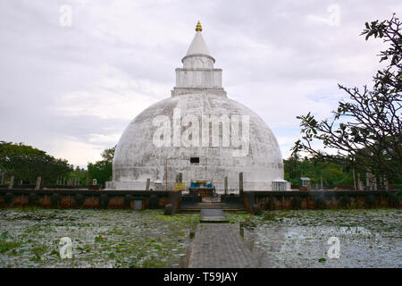 Yatala Wehera Stupa, Hambantota, Sri Lanka. Yatala Wehera sztupa, Tissamaharama, Srí Lanka. Stockfoto