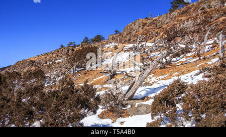 Ariden hohen Berg Umwelt Landschaft Stockfoto