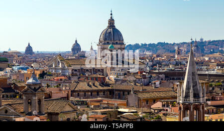 Luftaufnahme von Rom, Italien. Stockfoto