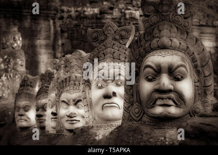 Bayon Gate Stockfoto