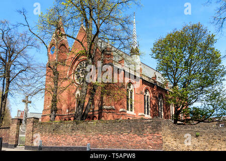 Die Kapelle von Highgate School, eine Co-educational unabhängige Tag Schule, im Jahr 1565 gegründet. North Road, Highgate, London, England, Großbritannien Stockfoto