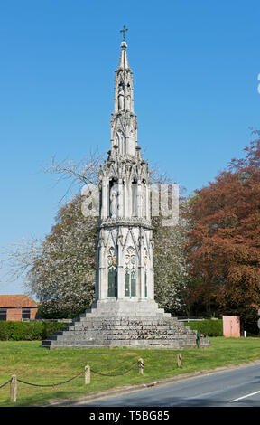 Die Sledmere Denkmal, Sledmere, East Yorkshire, England, Großbritannien Stockfoto