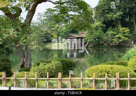 Kenrokuen Garten in Kanazawa, Japan Stockfoto