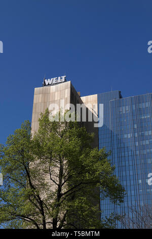 Tageszeitung die Welt in Berlin Stockfoto